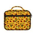 Watercolor Sunflower Pattern Print Briefcase Bible Bag