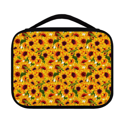 Watercolor Sunflower Pattern Print Classic Bible Case