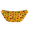 Watercolor Sunflower Pattern Print Fanny Pack