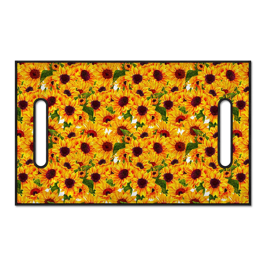 Watercolor Sunflower Pattern Print Golf Cart Seat Cover