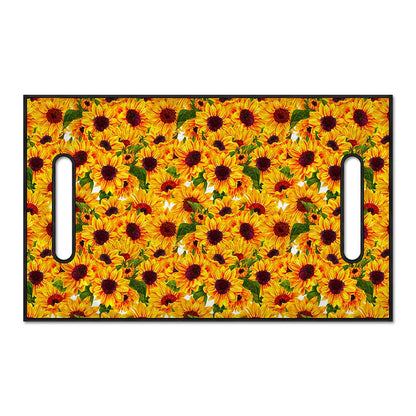 Watercolor Sunflower Pattern Print Golf Cart Seat Cover
