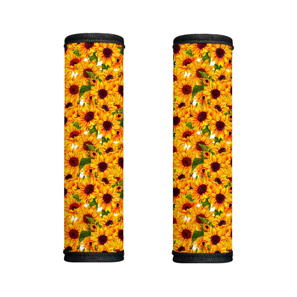 Watercolor Sunflower Pattern Print Handle Covers