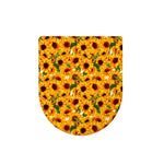Watercolor Sunflower Pattern Print Toilet Lid Cover