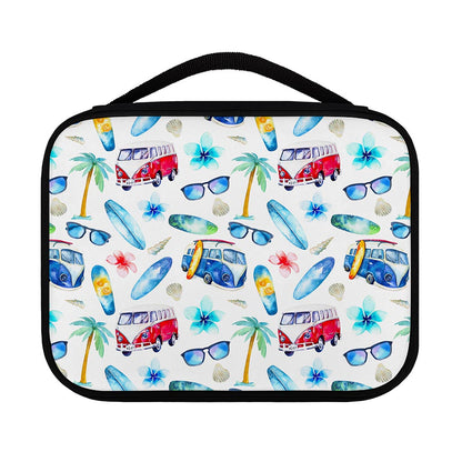 Watercolor Surfing Pattern Print Classic Bible Case