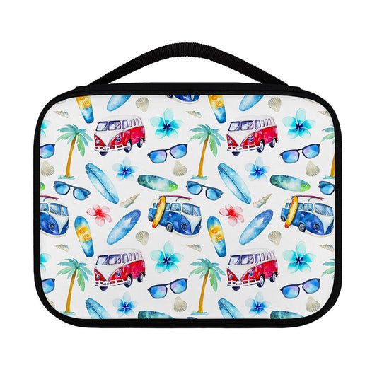 Watercolor Surfing Pattern Print Classic Bible Case