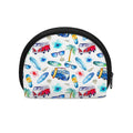 Watercolor Surfing Pattern Print Coin Purse