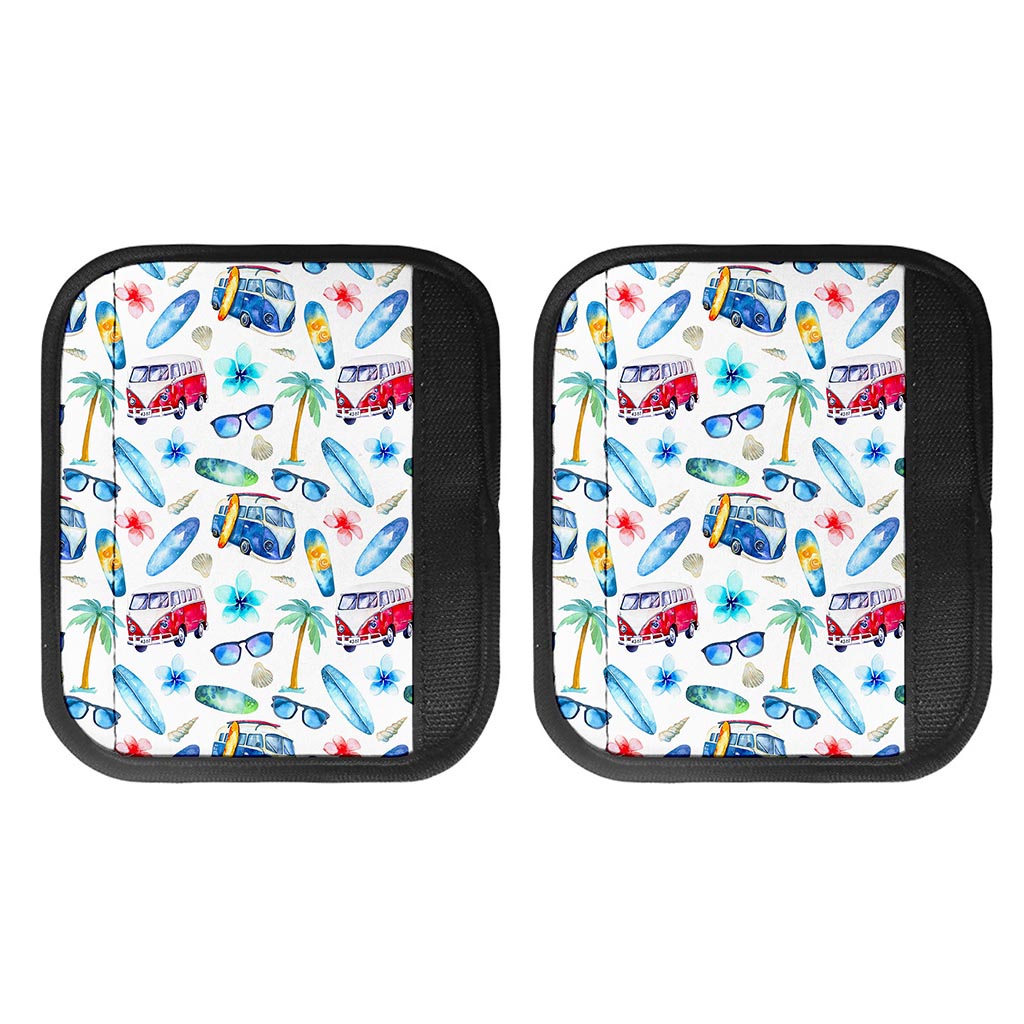 Watercolor Surfing Pattern Print Handle Covers
