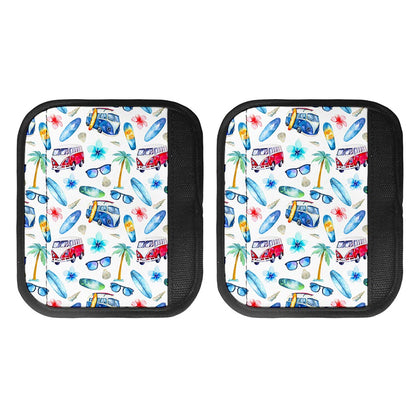 Watercolor Surfing Pattern Print Handle Covers