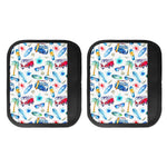 Watercolor Surfing Pattern Print Handle Covers