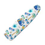 Watercolor Surfing Pattern Print Ironing Board Cover