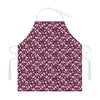 Watercolor Sweet Pea Pattern Print Adjustable Apron