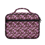 Watercolor Sweet Pea Pattern Print Briefcase Bible Bag