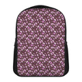 Watercolor Sweet Pea Pattern Print Casual Backpack