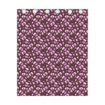 Watercolor Sweet Pea Pattern Print Curtain