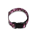 Watercolor Sweet Pea Pattern Print Dog Collar