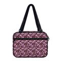 Watercolor Sweet Pea Pattern Print Double Strap Bible Bag