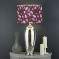Watercolor Sweet Pea Pattern Print Drum Lamp Shade