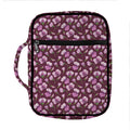 Watercolor Sweet Pea Pattern Print Front Pocket Bible Bag