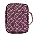 Watercolor Sweet Pea Pattern Print Front Pocket Bible Bag