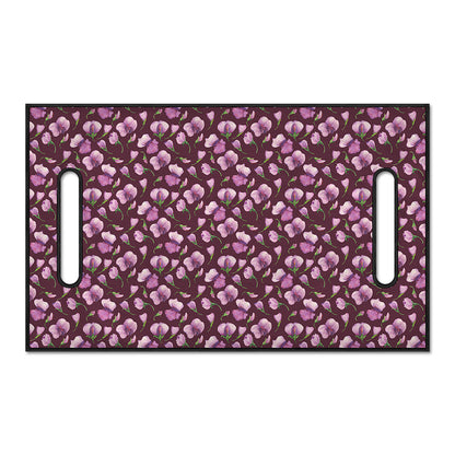 Watercolor Sweet Pea Pattern Print Golf Cart Seat Cover
