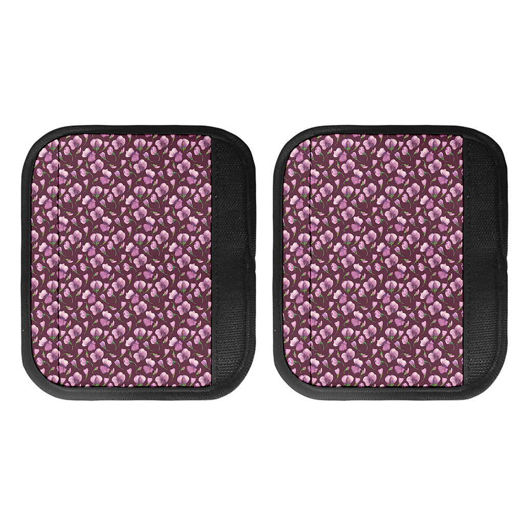 Watercolor Sweet Pea Pattern Print Handle Covers