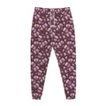 Watercolor Sweet Pea Pattern Print Jogger Pants