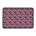 Watercolor Sweet Pea Pattern Print Kitchen Mat
