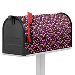Watercolor Sweet Pea Pattern Print Mailbox Cover