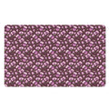 Watercolor Sweet Pea Pattern Print Polyester Doormat