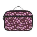 Watercolor Sweet Pea Pattern Print Portable Lunch Bag