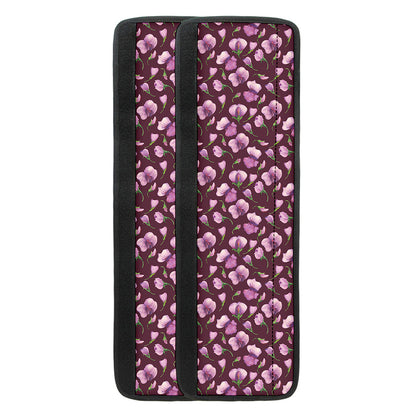 Watercolor Sweet Pea Pattern Print Refrigerator Handle Covers
