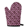 Watercolor Sweet Pea Pattern Print Single Oven Mitt