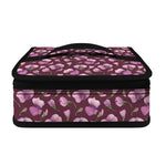 Watercolor Sweet Pea Pattern Print Small Lunch Bag