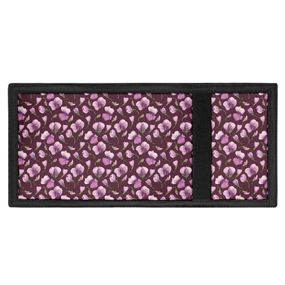 Watercolor Sweet Pea Pattern Print Trifold Wallet