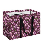 Watercolor Sweet Pea Pattern Print Utility Tote Bag