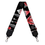 Watercolor Tattoo Print Bag Strap