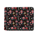 Watercolor Tattoo Print Bifold Wallet