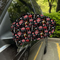 Watercolor Tattoo Print Car Side Mirror Covers