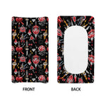 Watercolor Tattoo Print Changing Pad Cover
