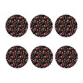 Watercolor Tattoo Print Coaster Set