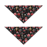 Watercolor Tattoo Print Dog Bandana