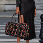 Watercolor Tattoo Print Duffle Bag
