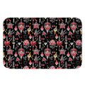 Watercolor Tattoo Print Indoor Door Mat