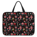 Watercolor Tattoo Print Laptop Sleeve With Handle