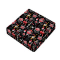 Watercolor Tattoo Print Outdoor Seat Cushion Cover