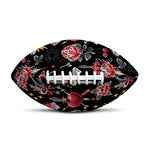 Watercolor Tattoo Print Rugby Ball