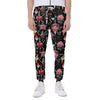 Watercolor Tattoo Print Scuba Joggers