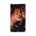 Watercolor Taurus Zodiac Sign Print Baby Crib Sheet