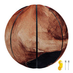 Watercolor Taurus Zodiac Sign Print Basketball