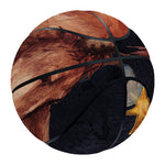 Watercolor Taurus Zodiac Sign Print Basketball